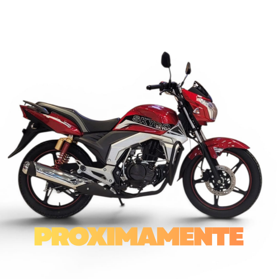 Imagen de SG150-2 Motocicleta de Gasolina,150cc, Modelo SG150-2, color Rojo,15L combustible, M/SKYGO