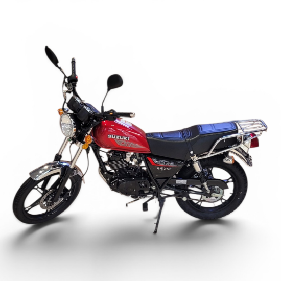 Imagen de GN125FRED Motocicleta de gasolina 124 cc modelo GN125F color Rojo M SUZUKI